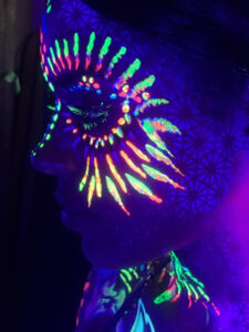 UV Black Light Face Paint