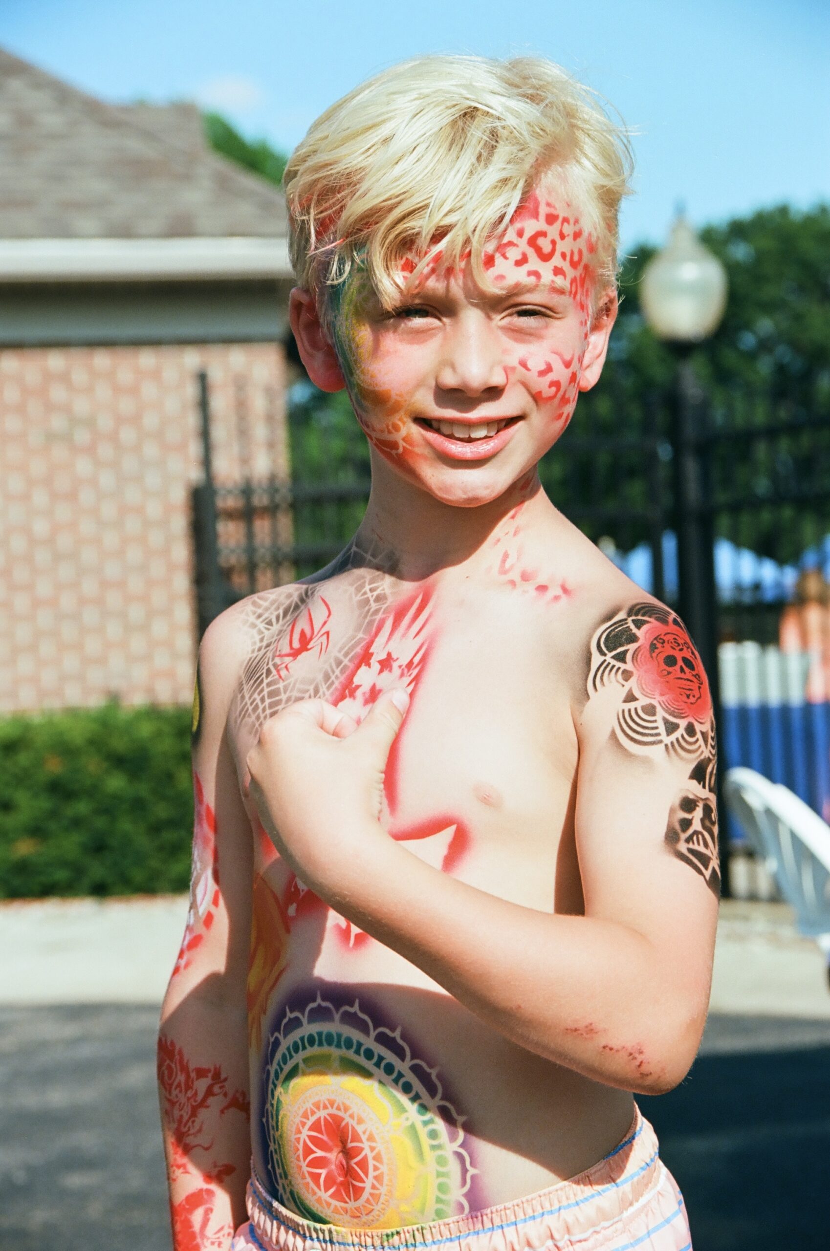 Friends with Painted Faces